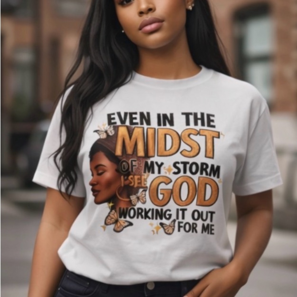 Cotton On Graphic Tee - White and Brown